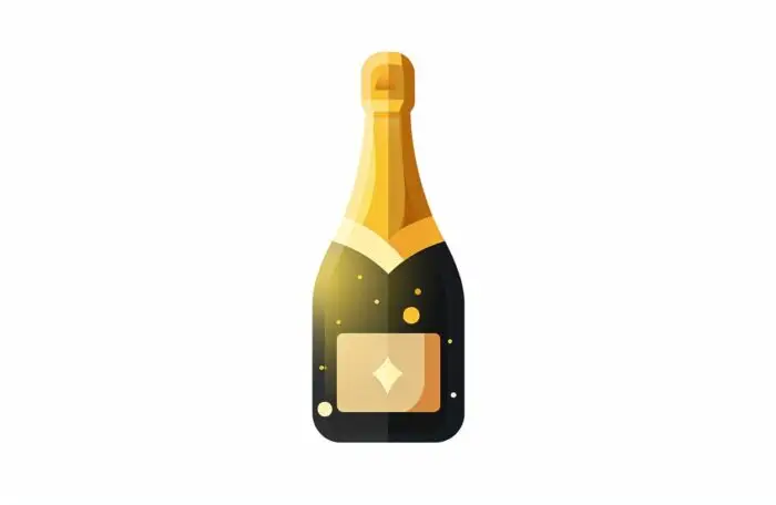 Flasche Sekt