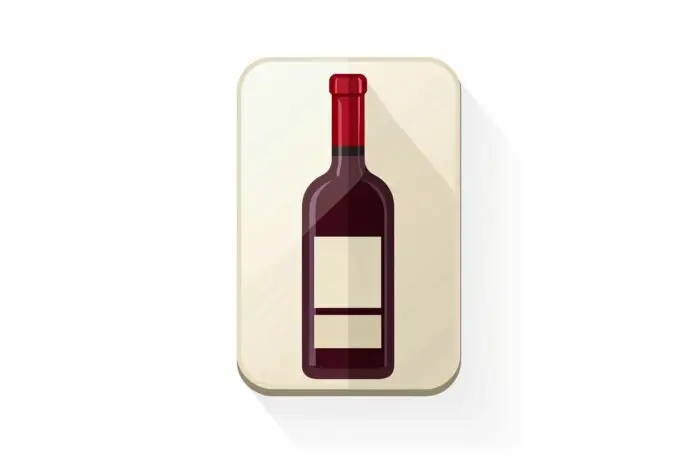 Flasche Wein